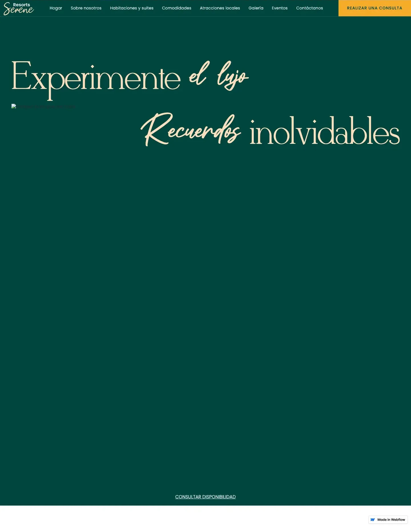 Diseño de página web para hoteles