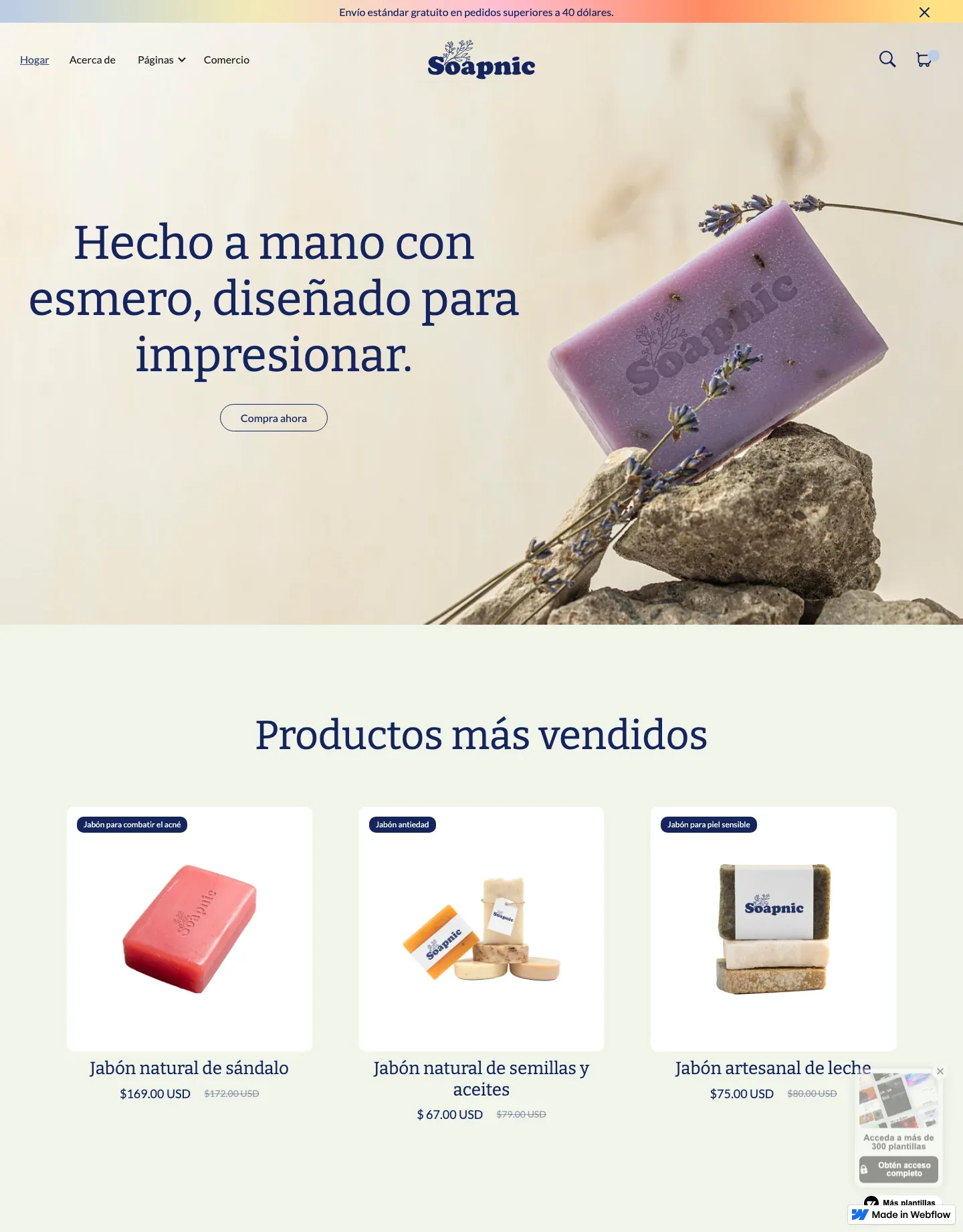 Diseño de página web para belleza y estética
