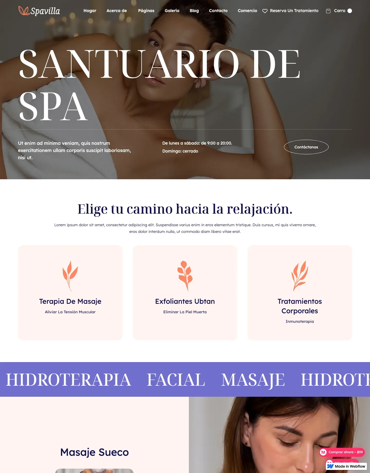 Diseño de página web para hoteles