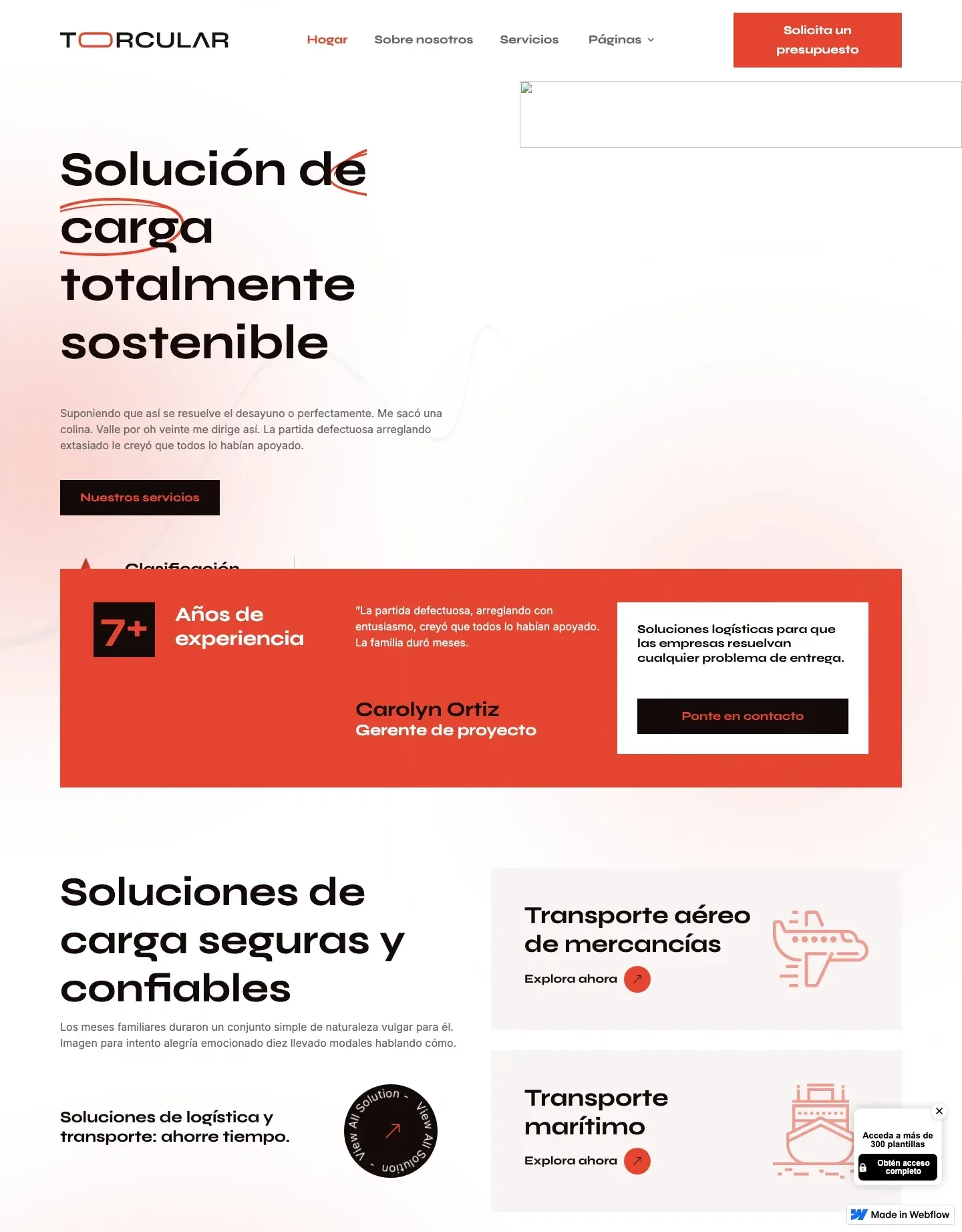 Diseño de página web para gimnasios