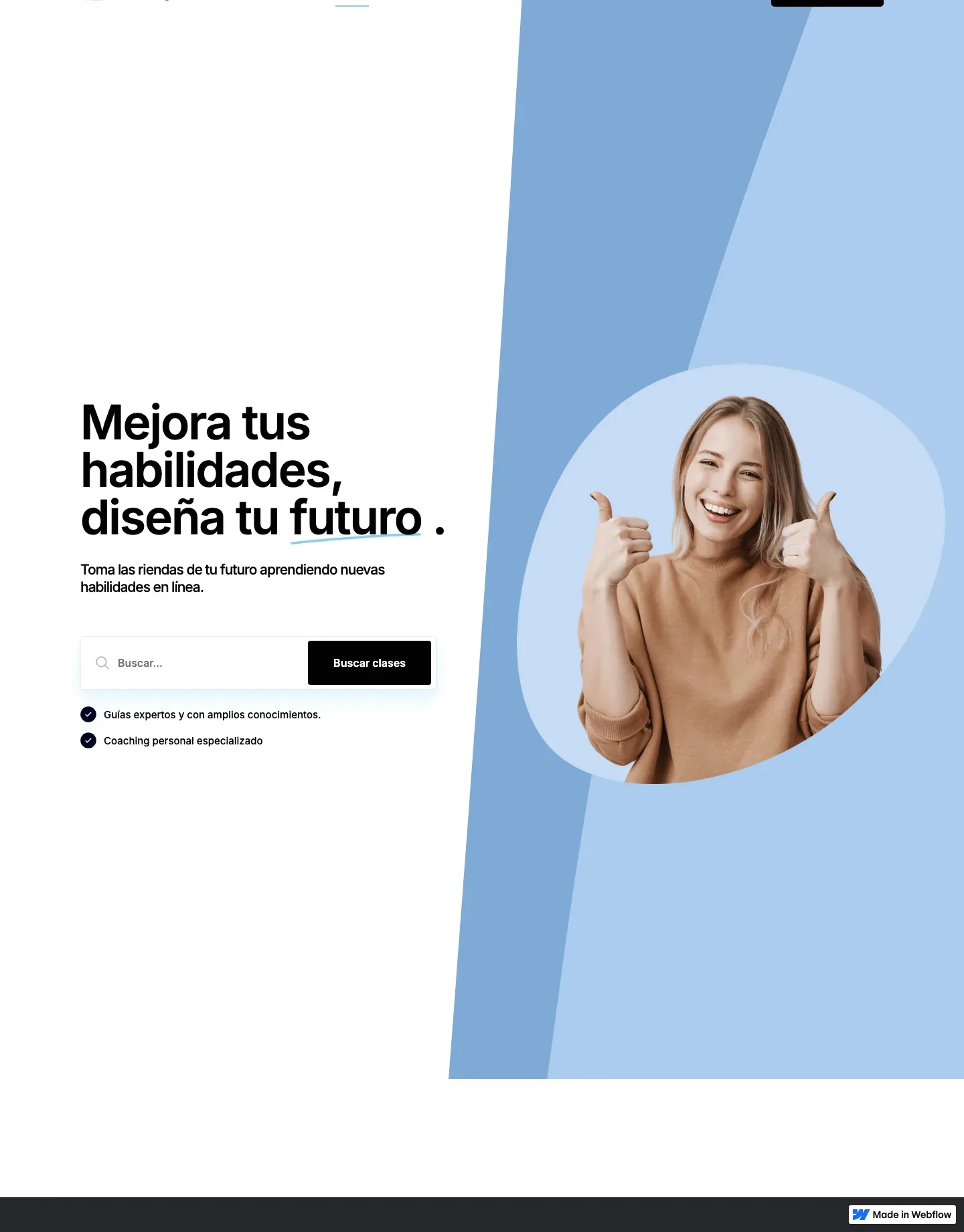 Diseño de página web para educación