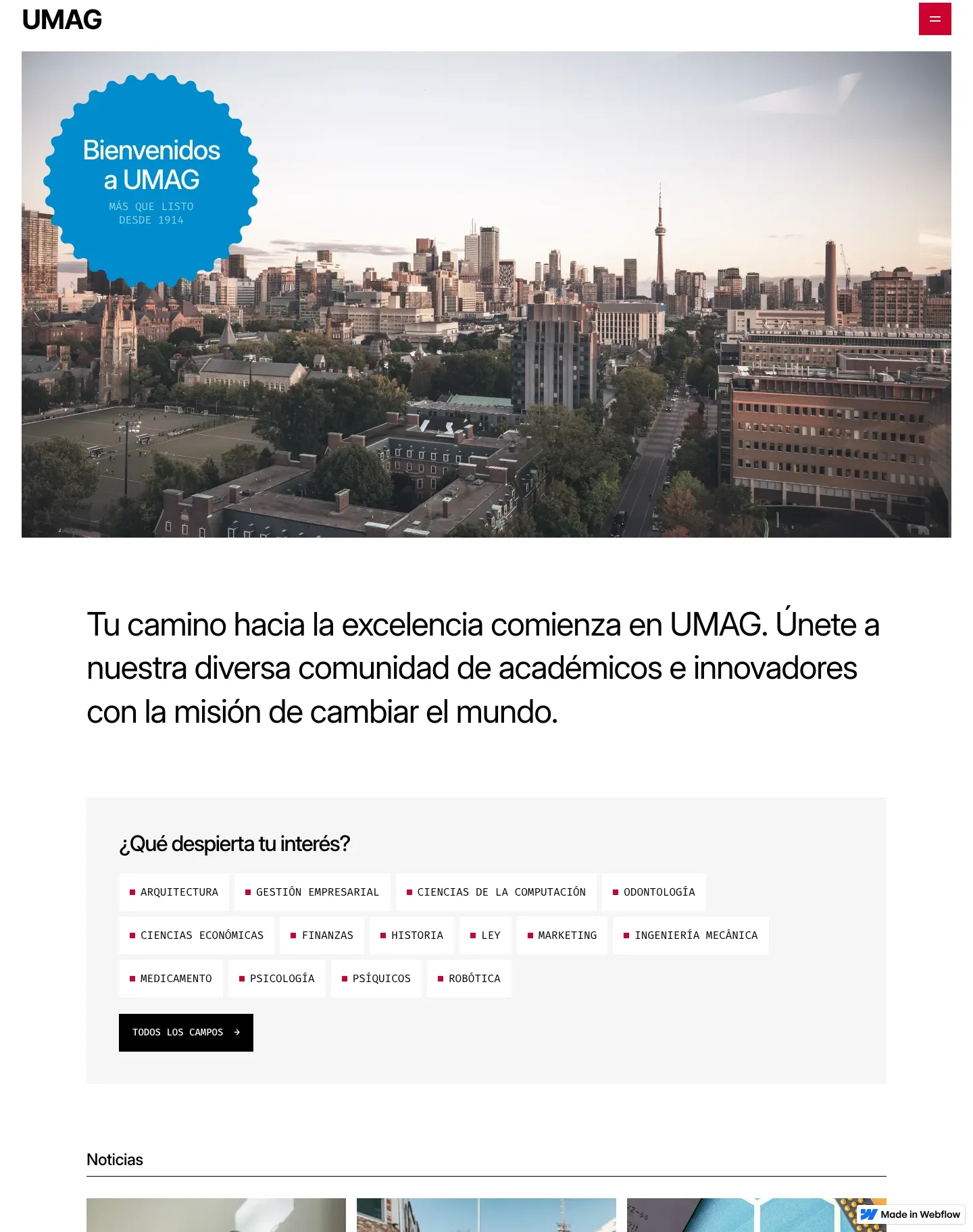 Diseño de página web para educación