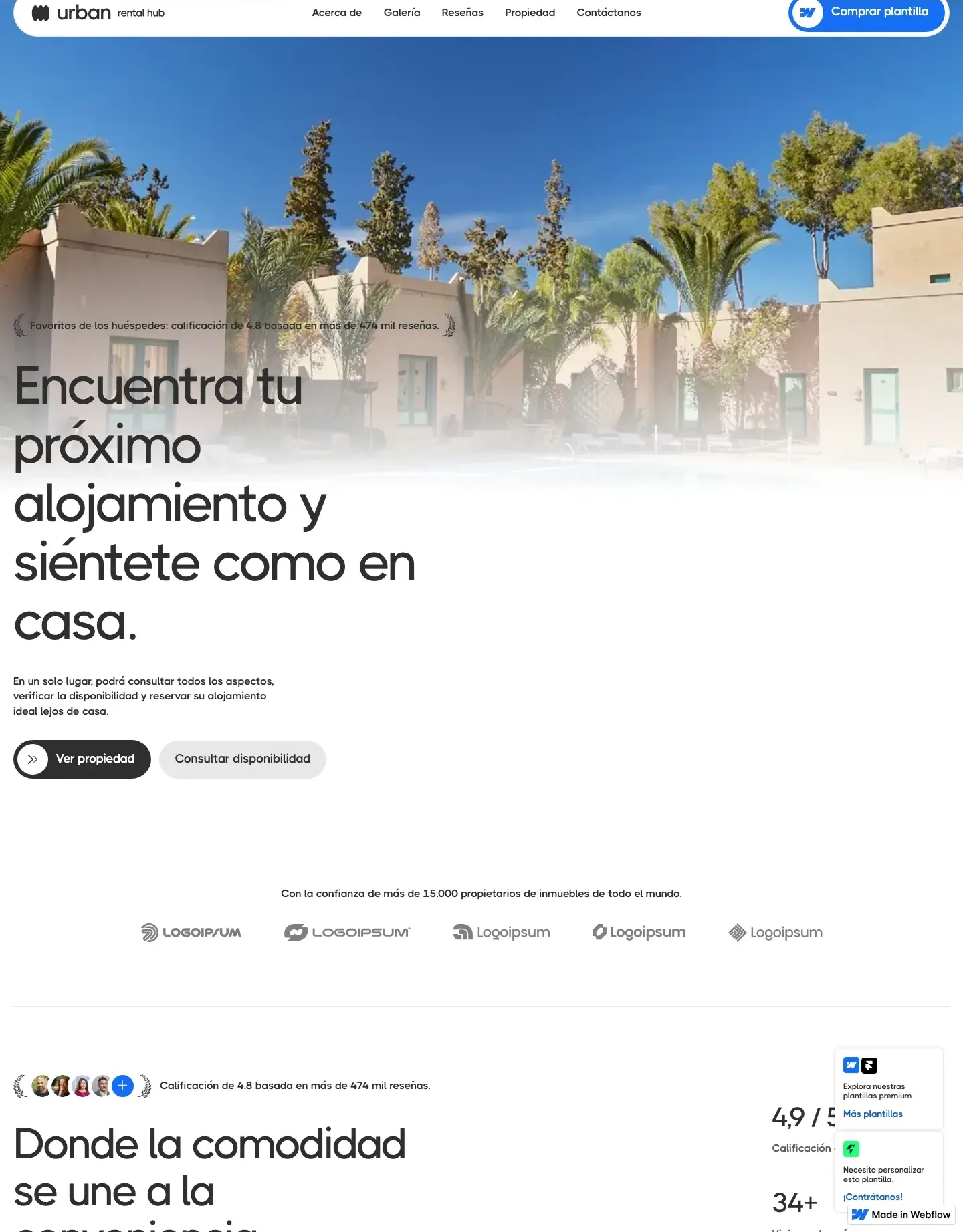 Diseño de página web para inmobiliarias