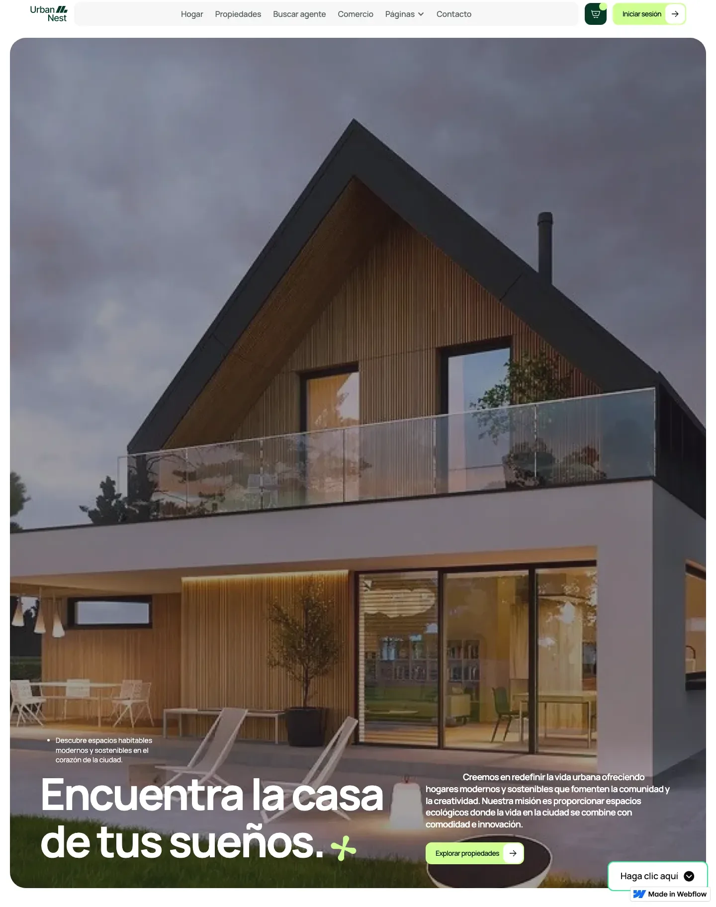 Diseño de página web para inmobiliarias