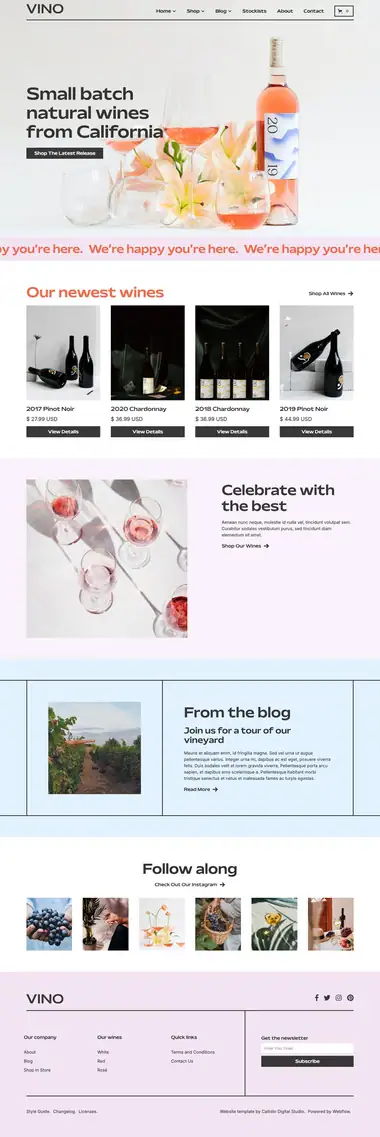 Diseño de página web para restaurantes y cafés