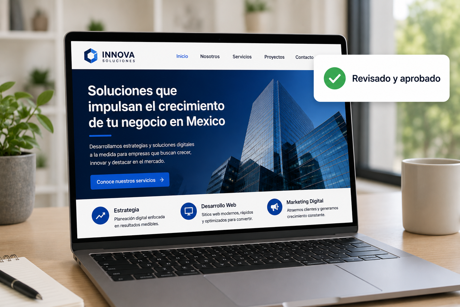 Revisas tu web terminada y recién pagas